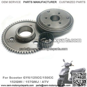 ATV Motorcycle Scooter Bike Gear Drive Clutch Disk Assembly For GY6/125CC/150CC