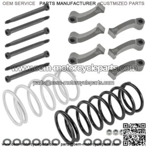 6x Clutch Weights w/ Springs For Can Am Outlander Max 800R 2006 - 2012 (For: Can-Am)