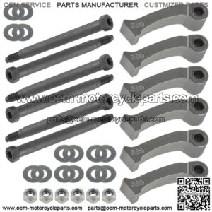 6x Clutch Weights w/ Hardware For Can Am 420248495 (For: Can-Am)