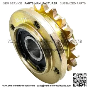 17T#35 clutch sprocket head