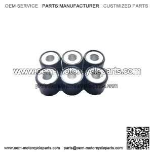 19x17-8.5g black clutch beads