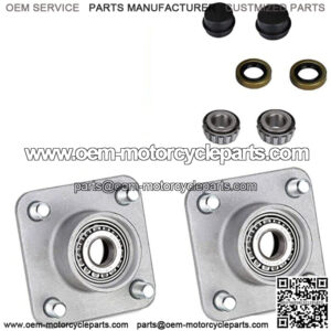 Golf Cart 4-Bolt Front Wheel Hub Assembly for EZGO TXT/Medalist 2001-up Gas & Electric, OEM# 70895-G01 2 Pack