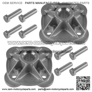 Polaris Scrambler 500 1997-1998/2005-2012 Rear Wheel Hubs w/Hardware (Left/Right)