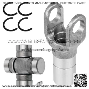 Rear Propeller Shaft Yoke with U-Joint for Kawasaki Mule SX KAF400 2017-2025