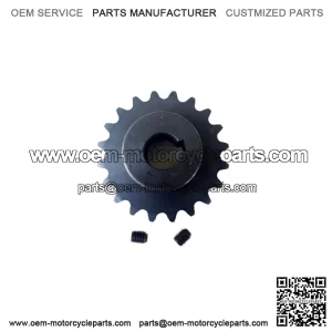 20T Tooth #35 Sprocket Gear with 5/8" Bore for Jackshaft Mini Bike Go Kart