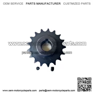 17T jackshaft sprocket #40/41/420 3/4" bore