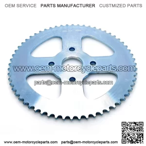 60T 40mm #420 Silver Sprocket