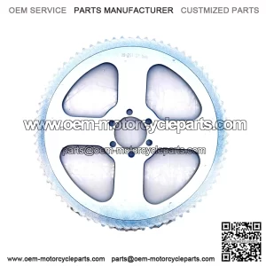 75T 37.5mm #35 silver sprocket