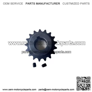 17 Tooth 35 Chain 3/4 Bore Jackshaft "B" Sprocket (T shape)