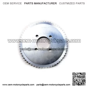 60 Tooth Go Cart/Mini Bike Sprocket - Steel 4 Hole 2" bore For #35 Chain / 469