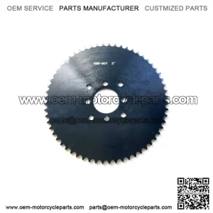 60T 2" #420 8 Hole (Black) Sprocket