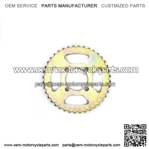40T 40mm #35 Plated Four Side Hollow Out Sprocket