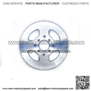 40/41/ 420 Chain 60T 2-1/8" Bore Sprocket with Master Link for Go Kart Mini Bike