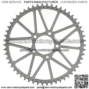 Custom Rear Sprocket 420 Chain 54T For Segway X160 X260 / Sur-ron Light Bee X / Talaria Sting