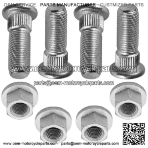 Polaris Scrambler 500 2004-2012 / Sportsman 800 2005-2014 Wheel Nuts & Bolts