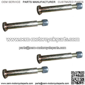 4 SETS Bolt & Nut AYP Fits Husqvarna Mower Deck Wheel Shoulder 873680600 5321934