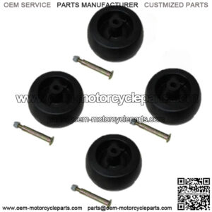 (4) Deck Wheel Bolt & Nut Fits Cub Cadet 753-04856A 75304856A 734-04039 73404039