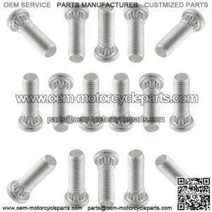 16 Front or Rear Wheel Stud Fits Can-AM Outlander 1000R / MAX 1000R 6x6 2021  (For: Can-Am)