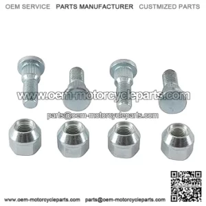 New Wheel Stud and Nut Kit 85-1035 for Suzuki LT-Z 400 2003 2004 2005 2006 2007 2008 2009 2012 2013 2014, LT-Z 250 2004 2005 2006 2007 2008 2009, LT-R 450 2006 2007 2008 2009