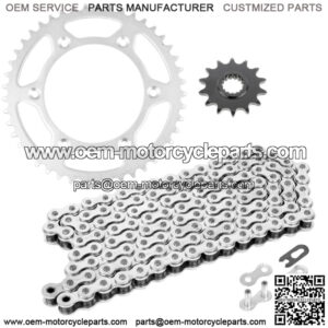 Drive Chain & Sprockets Kit for Husqvarna FE450 2018 / FS450 2016 2017 - 2020 (Fits: Husqvarna)