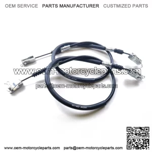 2pcs Club Car DS Brake Cable Set 1981-1999 Gas and Electric Golf Cart Parts 42"