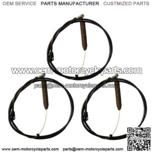(3) Deck Engagement Clutch Cable Fits Husqvarna CT 126 LTH 1438 LTH 1538