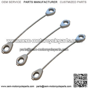 (3) Deck Lift Cable fits MTD Fits Cub Cadet RZT42 RZT50 746-0970 946-0970