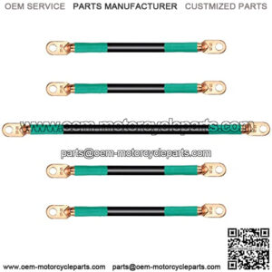 Golf Cart Battery Cable Set Fits EZGO TXT 94-Up Medalist/TXT??Corrosion Resistant, Ultra-Long Pure Copper Wire lugs??6 Surface Heavy Pressure Wiring?? (4 Guage)