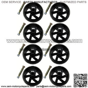 (8) Deck Wheels Fits Electrolux Poulan Fits Husqvarna 532133957 532174873