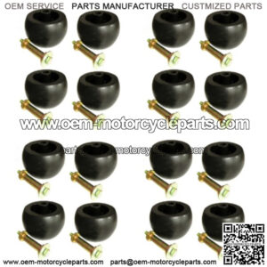 Sixteen (16) Deck Wheel Kits Fits Exmark Fits Toro Fits Husqvarna Fits Bad Boy