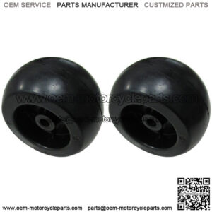 2 Heavy Duty Lawn Mower Deck Wheels for Ariens MTD Fits Cub Cadet Murray Craftsm