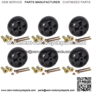 6pk Deck Wheel 9Pc Hardware Kit Fits John Deere AM116299 AM111489 Fits Cub Cadet