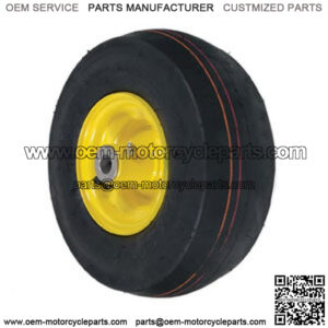 10742 Caster Wheel Assembly 11X400X5 Carlisle White Fits Toro