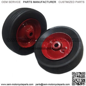 2 HD Steel Deck Wheels Fits Toro Wheel Horse 5305 110506 6x1.75