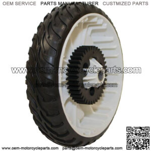 Plastic Lawn Mower Replacement Wheel Fits Toro Gear Assembly 8 in. W x 8 in. Dia