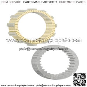Clutch Friction And Steel Plates for Kawasaki Ninja 600 600Rx ZX600 1985-1987 (Fits: Kawasaki)