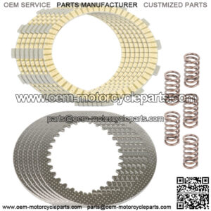 Clutch Friction And Steel Plates Kit for Kawasaki ZR-7 ZR-7S ZR750 2000-2005 (Fits: Kawasaki)