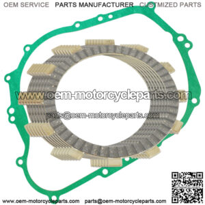 Clutch Friction Plates And Gasket for Kawasaki KLX250 KLX250R KLX250S KLX250Sf (Fits: Kawasaki)