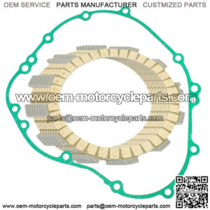 Clutch Friction Plates And Gasket for Kawasaki Ninja ZX-6R ZX636 2013-2020 (Fits: Kawasaki)