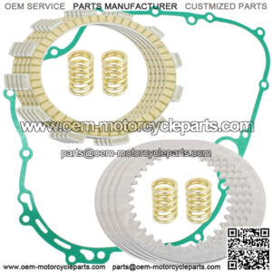 Clutch Friction Plates And Gasket Kit for Kawasaki Bayou 300 KLF300 1986-2004 (Fits: Kawasaki)
