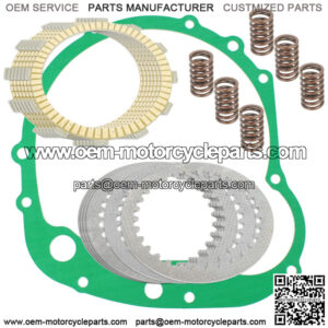 Clutch Friction Plates And Gasket Kit for Kawasaki Eliminator 600 ZL600 1986 87 (Fits: Kawasaki)