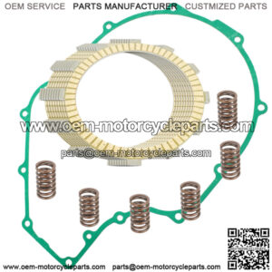 Clutch Friction Plates And Gasket Kit for Kawasaki Ninja ZX-10 ZX1000 1988-1990 (Fits: Kawasaki)
