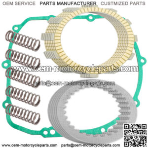 Clutch Friction Plates And Gasket Kit for Kawasaki Ninja ZX-6 ZX600E 1993-2002 (Fits: Kawasaki)