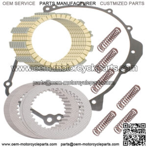 Clutch Friction Plates And Gasket Kit for Kawasaki Ninja ZX-6R ZX636 2005 2006 (Fits: Kawasaki)