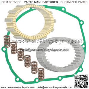Clutch Friction Plates And Gasket Kit for Kawasaki Ninja ZX-7 ZX750H 1989 1990 (Fits: Kawasaki)