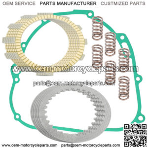 Clutch Friction Plates And Gasket Kit for Kawasaki Ninja ZX-9R ZX900B 1994-1997 (Fits: Kawasaki)