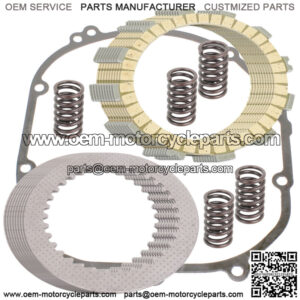 Clutch Friction Plates And Gasket Kit for Kawasaki Ninja ZX-9R ZX900C 1998-2003 (Fits: Kawasaki)
