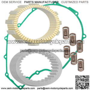 Clutch Friction Plates And Gasket Kit for Kawasaki ZR1100C ZRX1100 1999 2000 (Fits: Kawasaki)