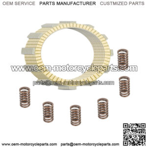 Clutch Friction Plates And Springs for Kawasaki Voyager XIIZG1200 1986-2003 (Fits: Kawasaki)