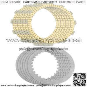 Clutch Friction Plates for Kawasaki KLX110 2010 2011 2012 2013 2014 2015 2016 (Fits: Kawasaki)